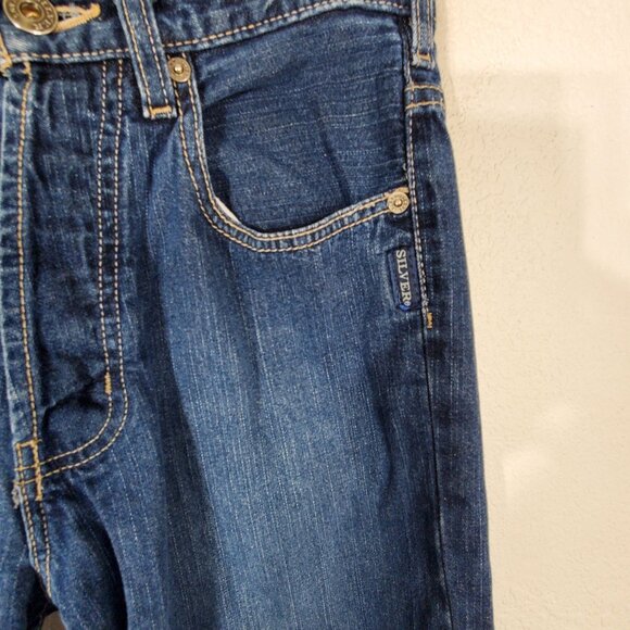 VTG Silver Jeans Co. womens Denim Straight Leg Jeans 29/34 Made In Canada Y2K - Picture 13 of 16